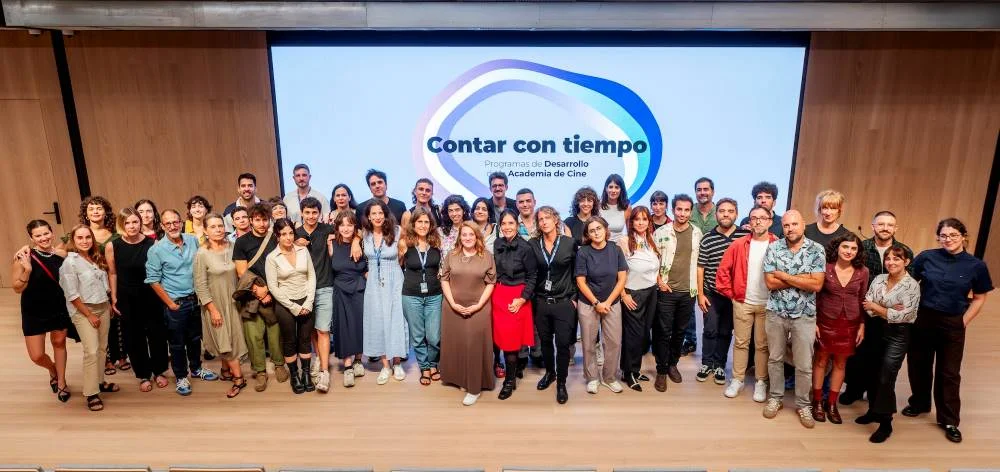 Rueda Academia de Cine. Foto de Grupo. Alberto Ortega